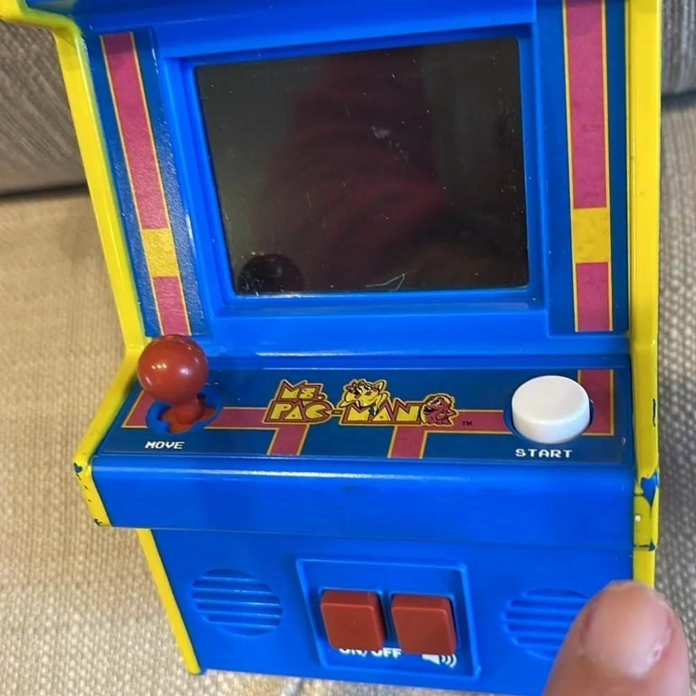 Ms. Pac-Man Retro Mini Video Collectible Arcade Game Machine 2018 Tested